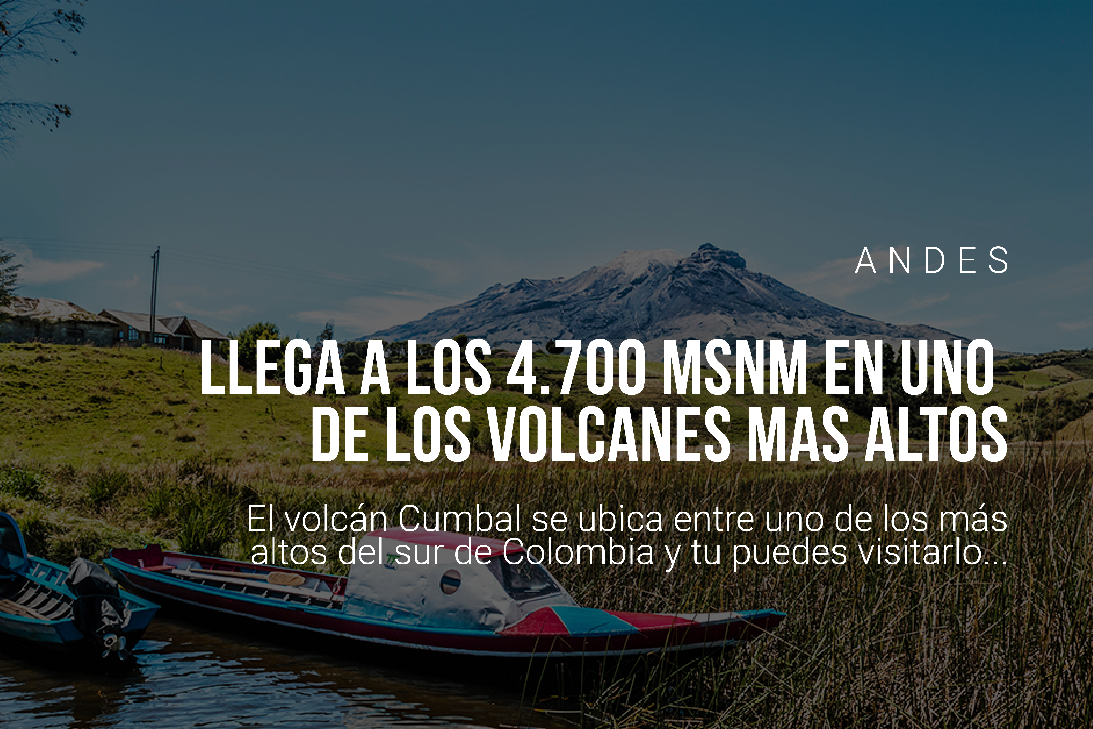 Llega a los 4.700 msnm en uno de los volcanes más altos